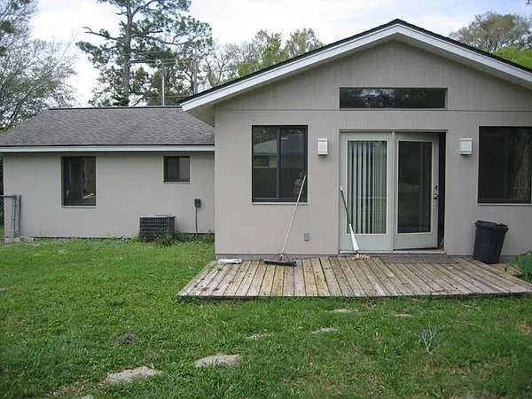 View from back yard-deck has been replace since this picture