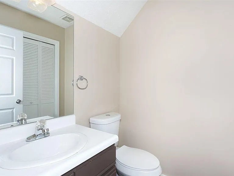 first floor half bath