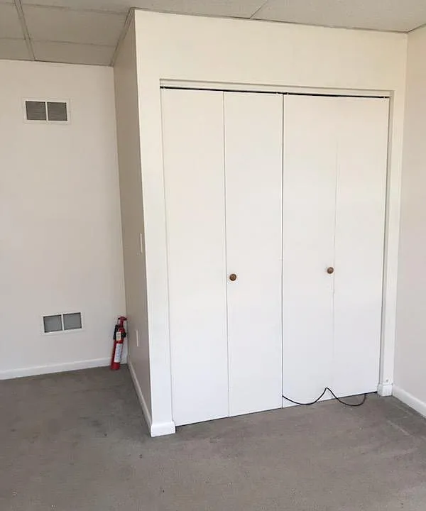 Living Room, entry closet
