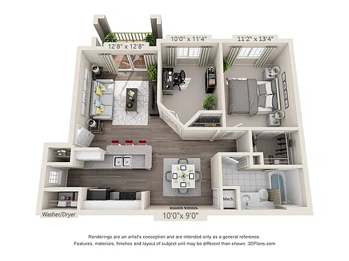 Floor plan Fontenay
