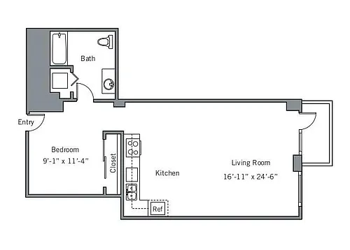 Floor plan 11CLM
