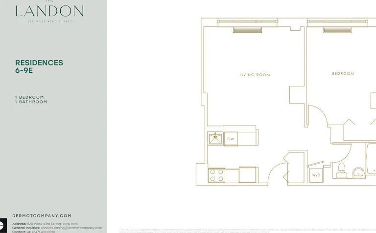 520 W 43rd St #8E — Photo 2