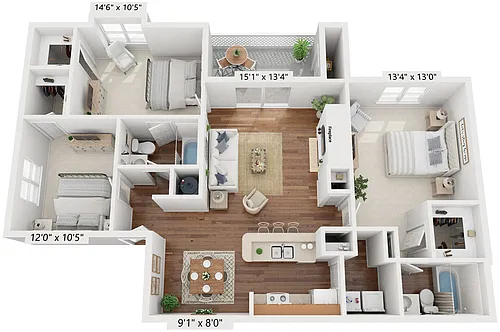 Floor plan C1 | Standard
