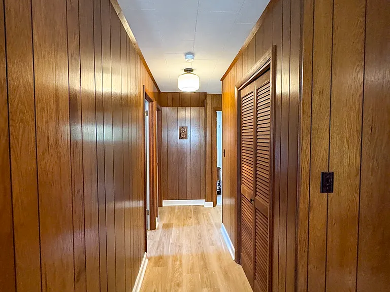 Hall leading to Bedrooms and Bath