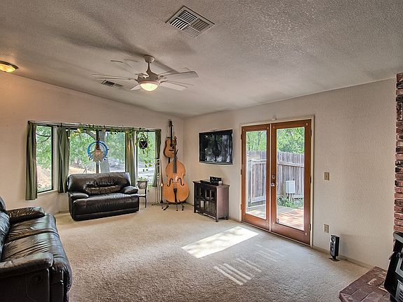 Open and Vaulted Living Room