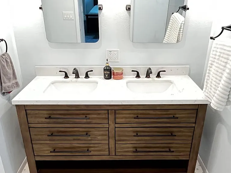 Master bathroom
