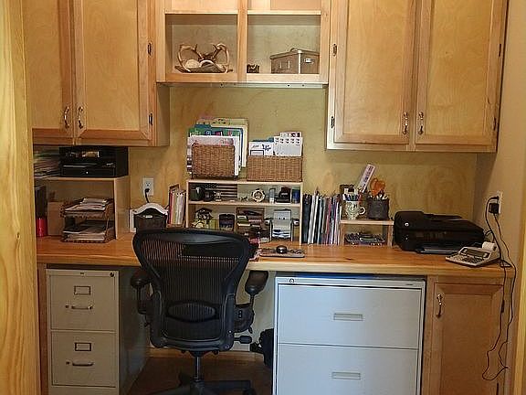 office/desk area