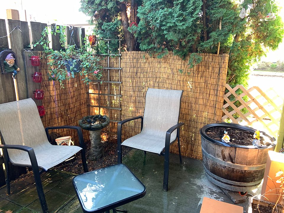 Backyard patio