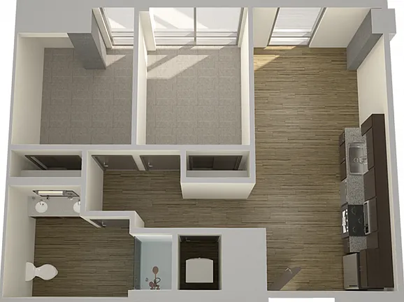 2 Bedroom 1 Bathroom Flat 2 Bedroom 1 Bathroom Flat