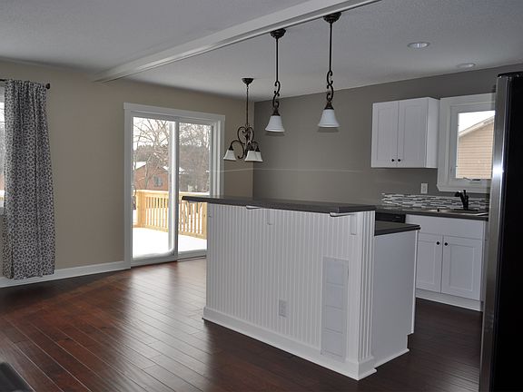 Open concept kitchen