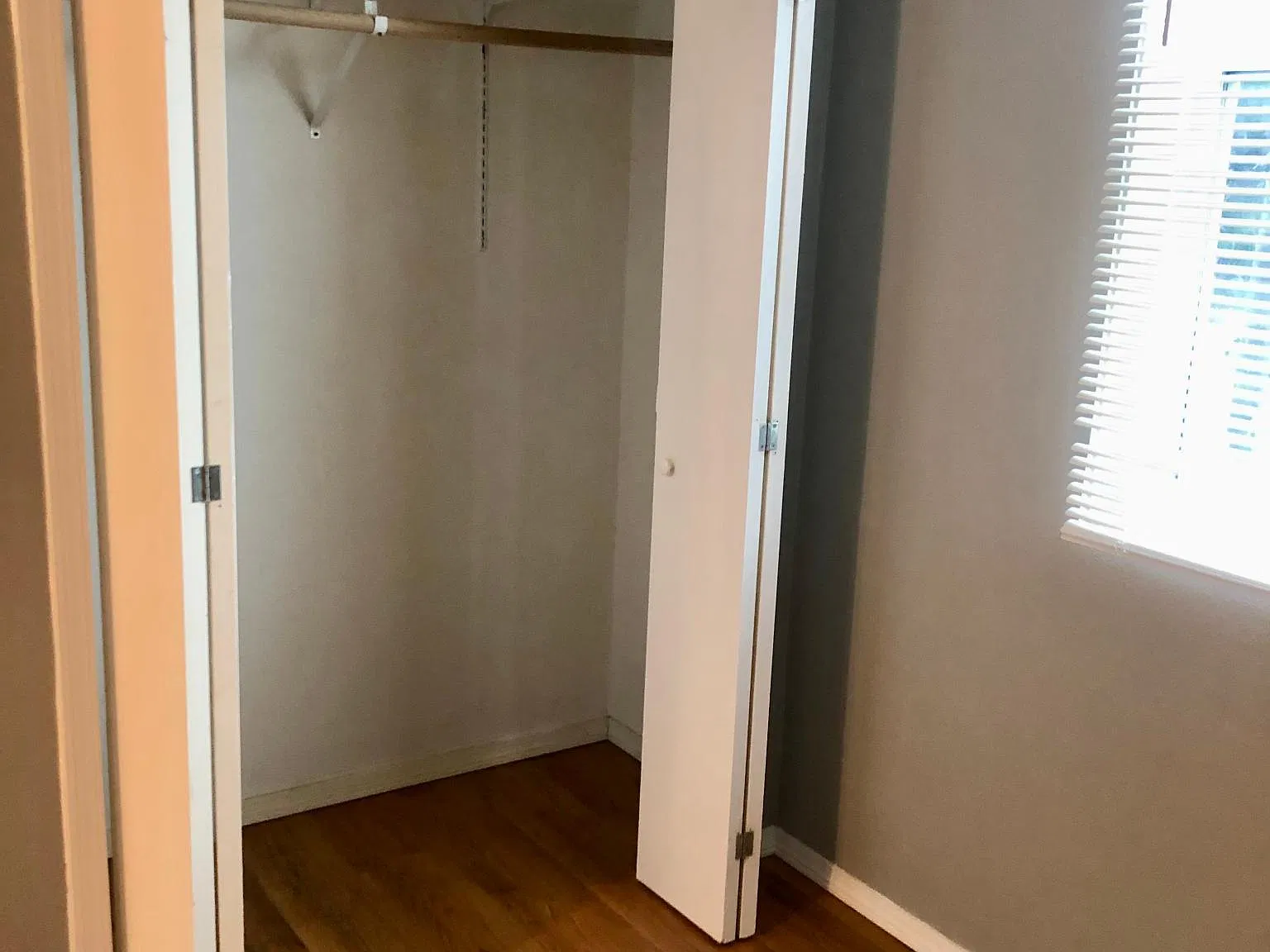 Master bedroom closet