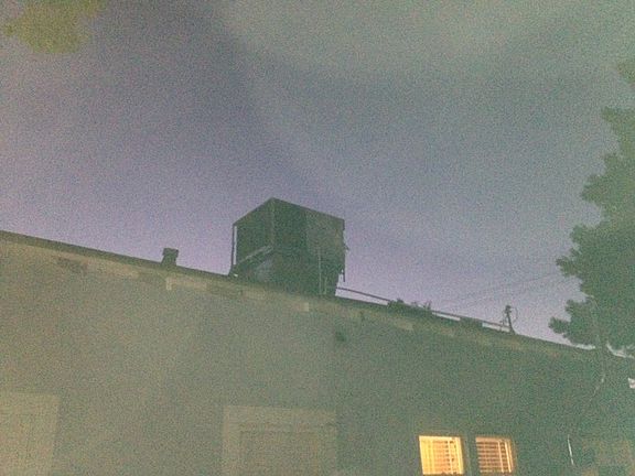 New a/c unit on roof
