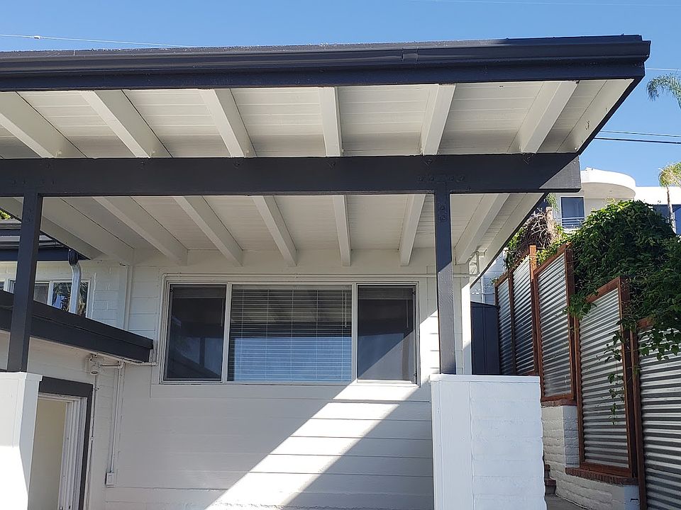 Freshly painted exterior