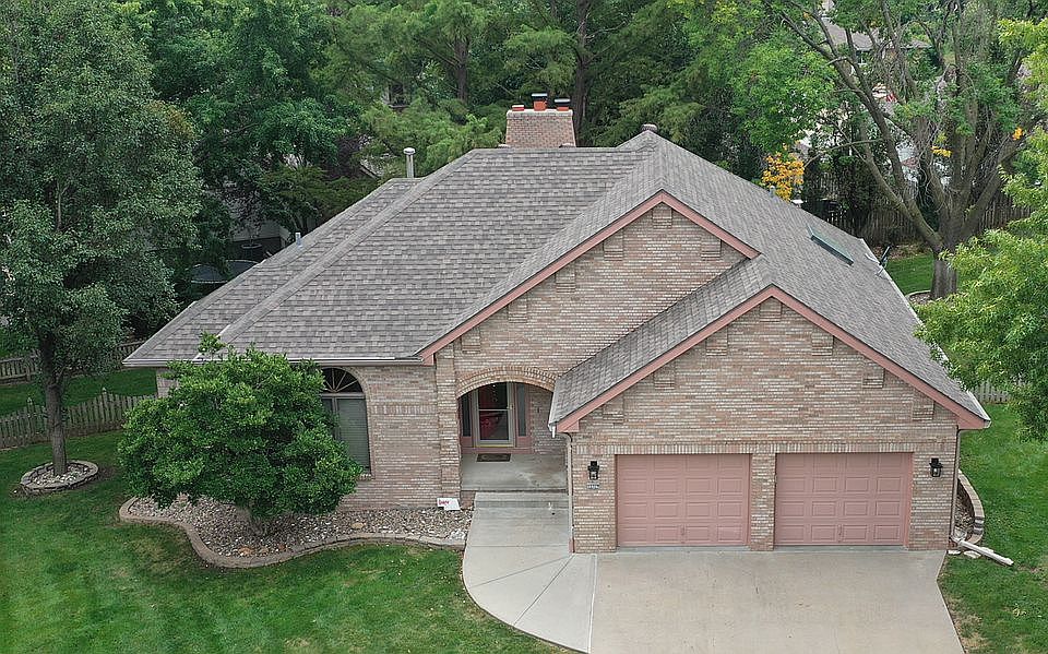 brick front of home