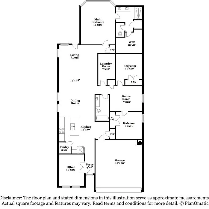 3 bed, 2.0 bath, 1974 sqft, $2,205 — Photo 2