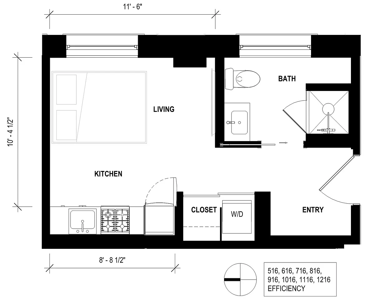 Floor plan A17