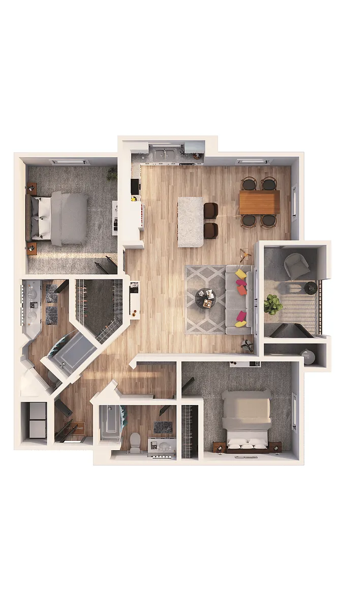 Floor plan B2