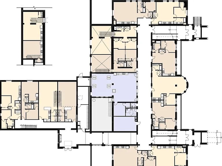 1st Floor Units Layout