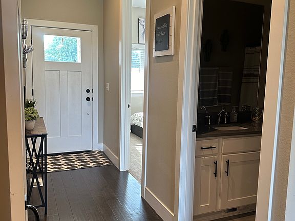 Looking back from kitchen towards front door