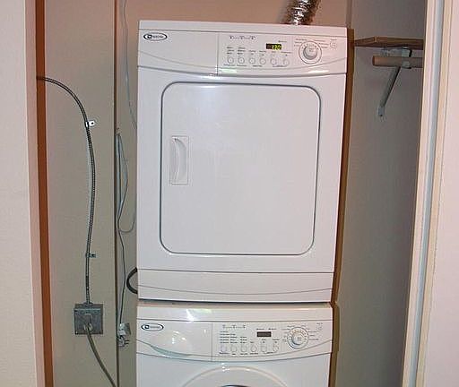 in unit washer and dryer