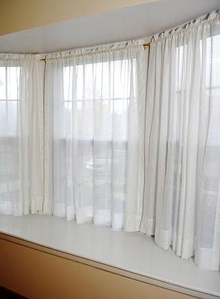 Bay window in the dining room