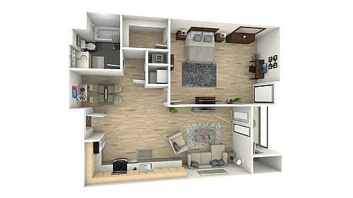 Floor plan A9 Moderate (Affordable)