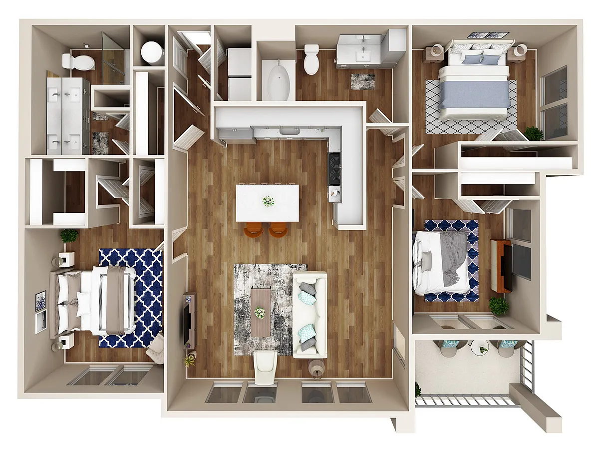 Floor plan C1