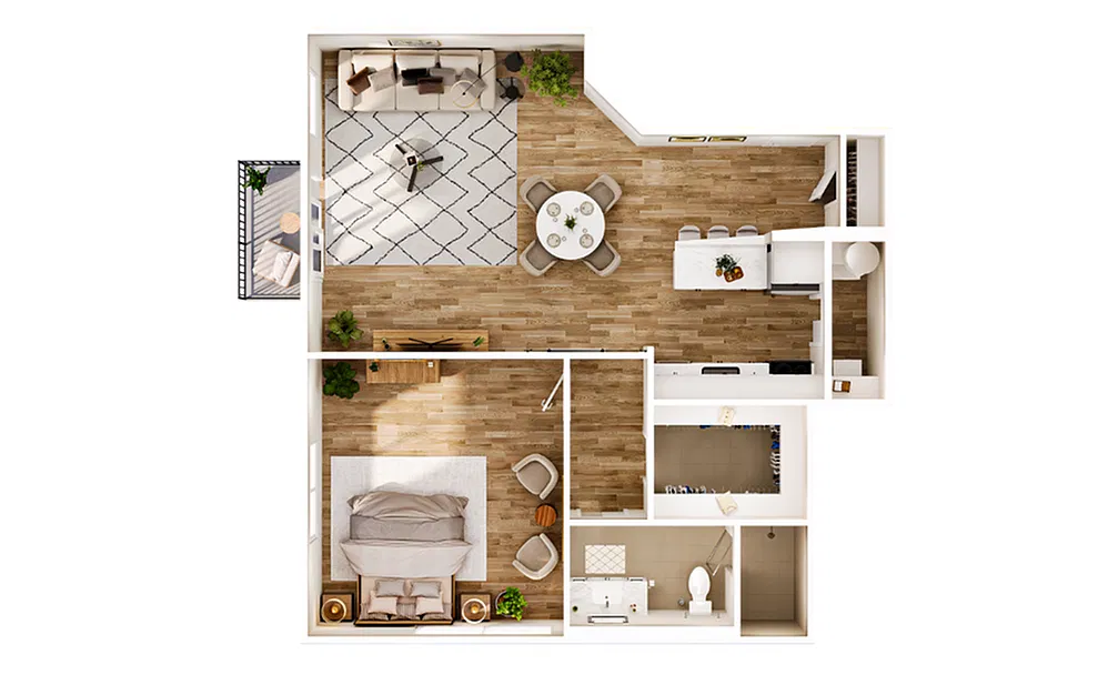 Floor plan LA4R