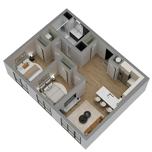 Floor plan B1