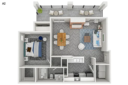 Floor plan A2R
