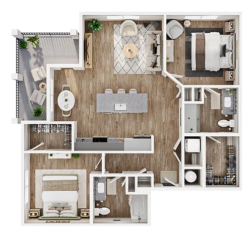 Floor plan B2