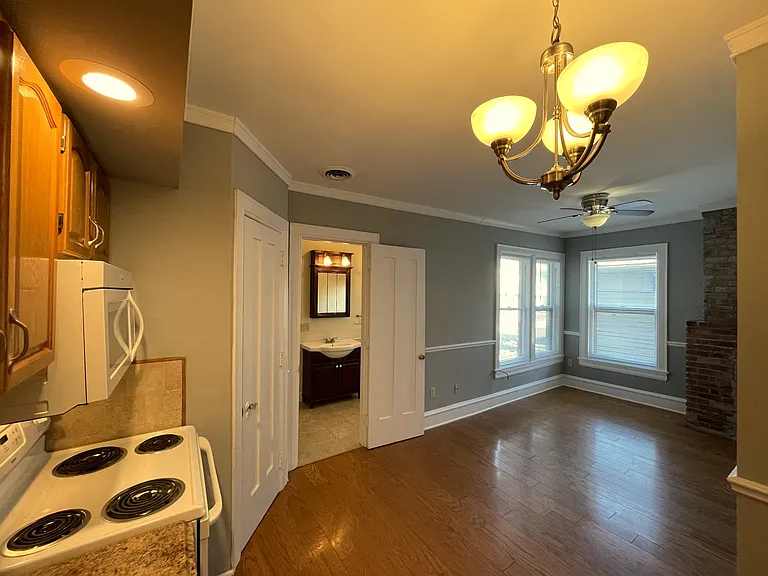 Kitchen & Living Room