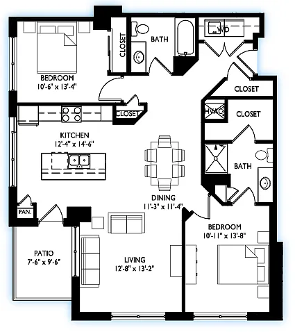 Floor plan 216