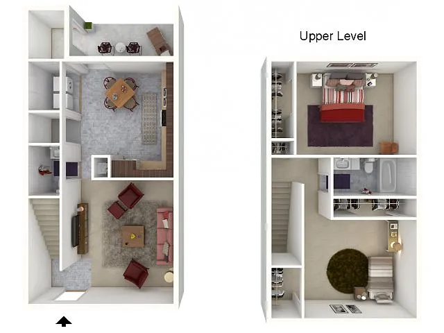 Floor plan Townhome