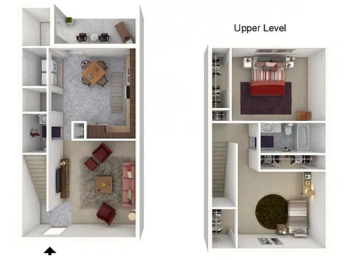 Floor plan Townhome