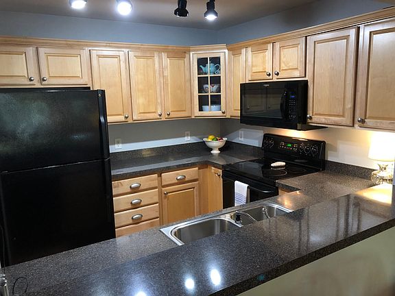 Spacious kitchen with ample storage and brand new Bosch dishwasher