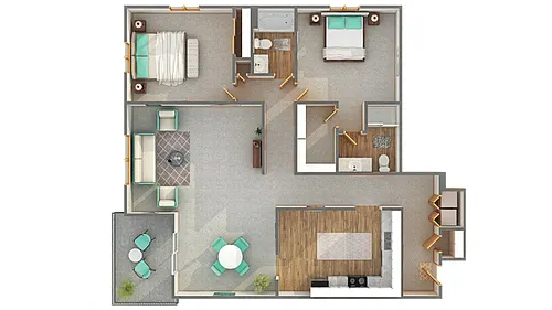 Floor plan The Birch
