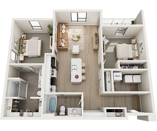 Floor plan Denali