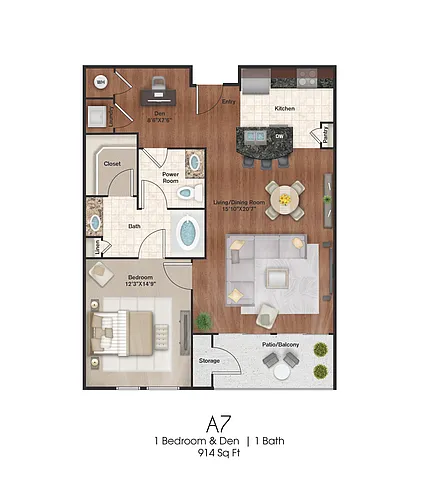 Floor plan A7