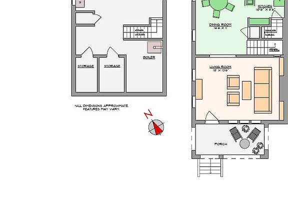 6329 BURCHFIELD- 1ST FLOOR AND BASEMENT