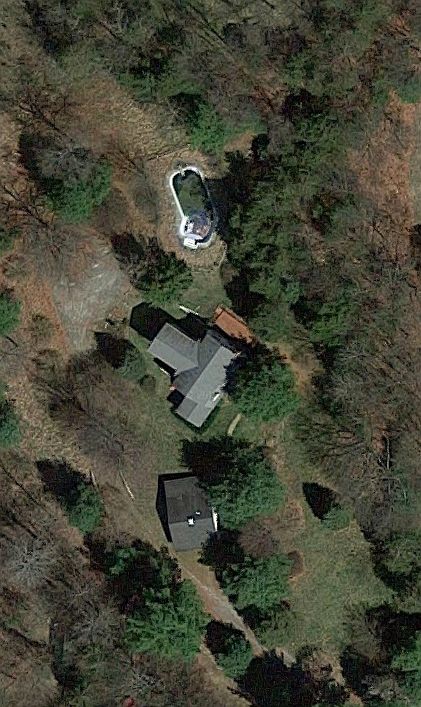 An Aerial of the property