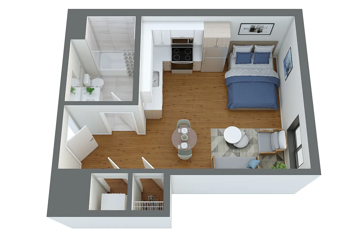 Floor plan S1 Studio