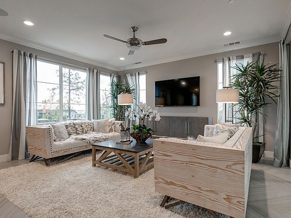 Great room with access to patio
