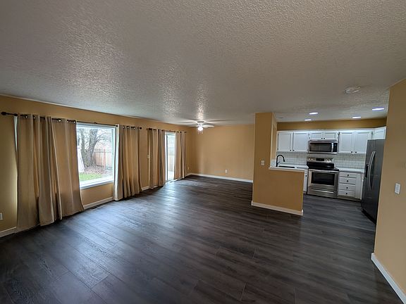 Brand new flooring and baseboards