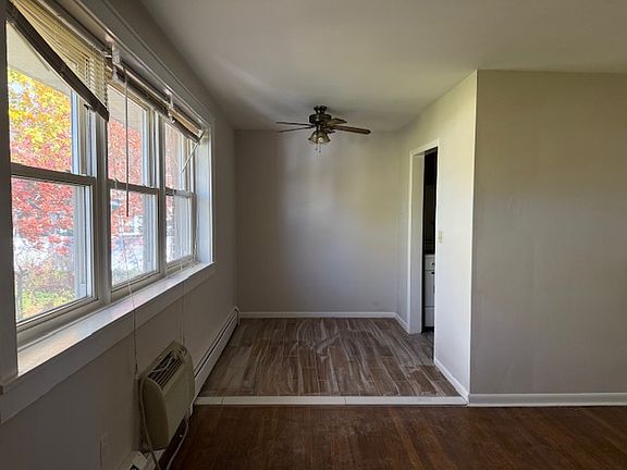Dining area with brand new floors