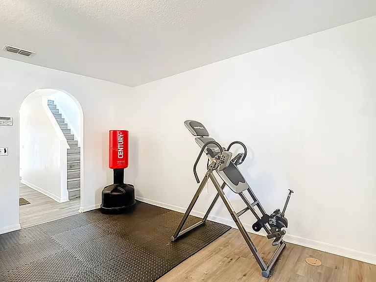 Shared living space. Downstairs.