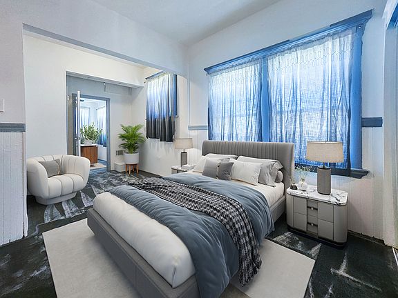 Master Bedroom (Virtually staged)