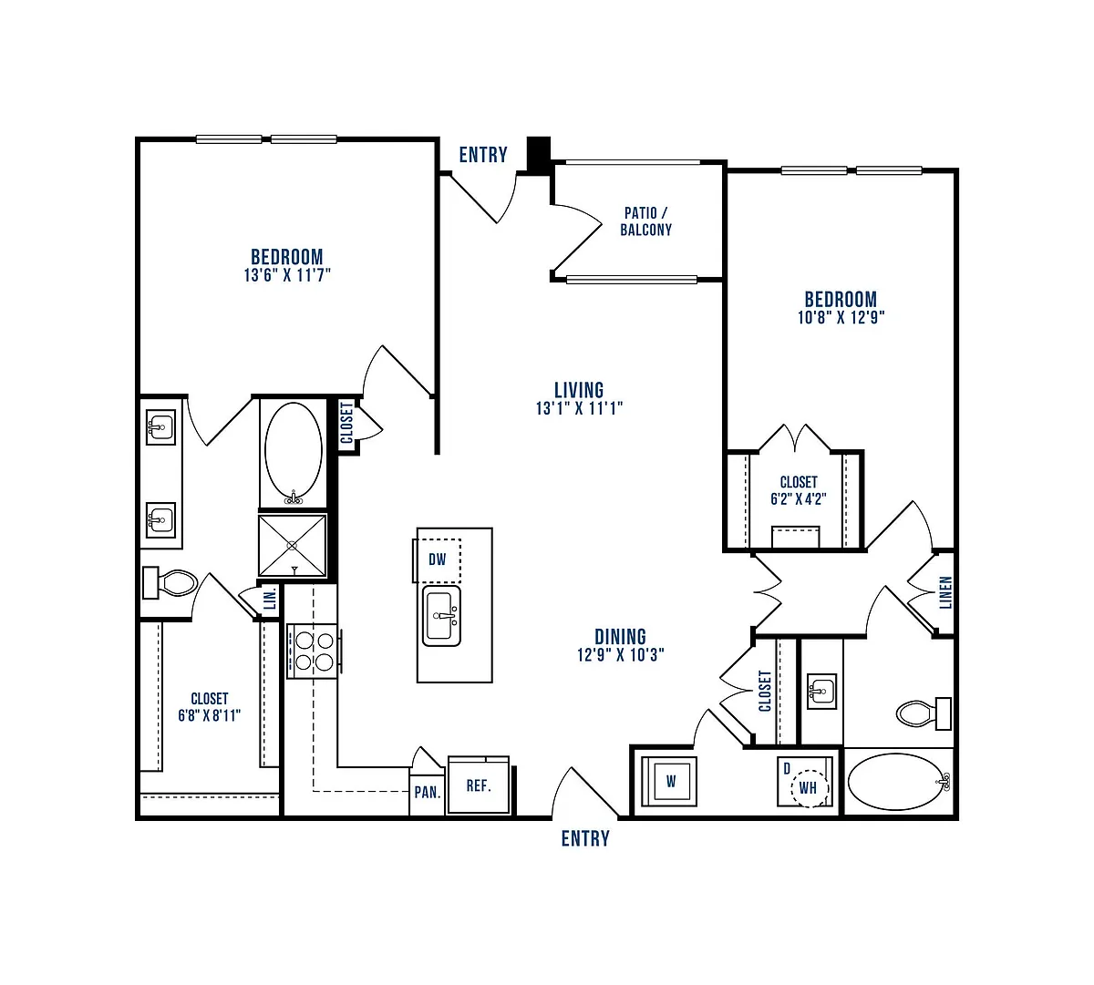 Floor plan B2