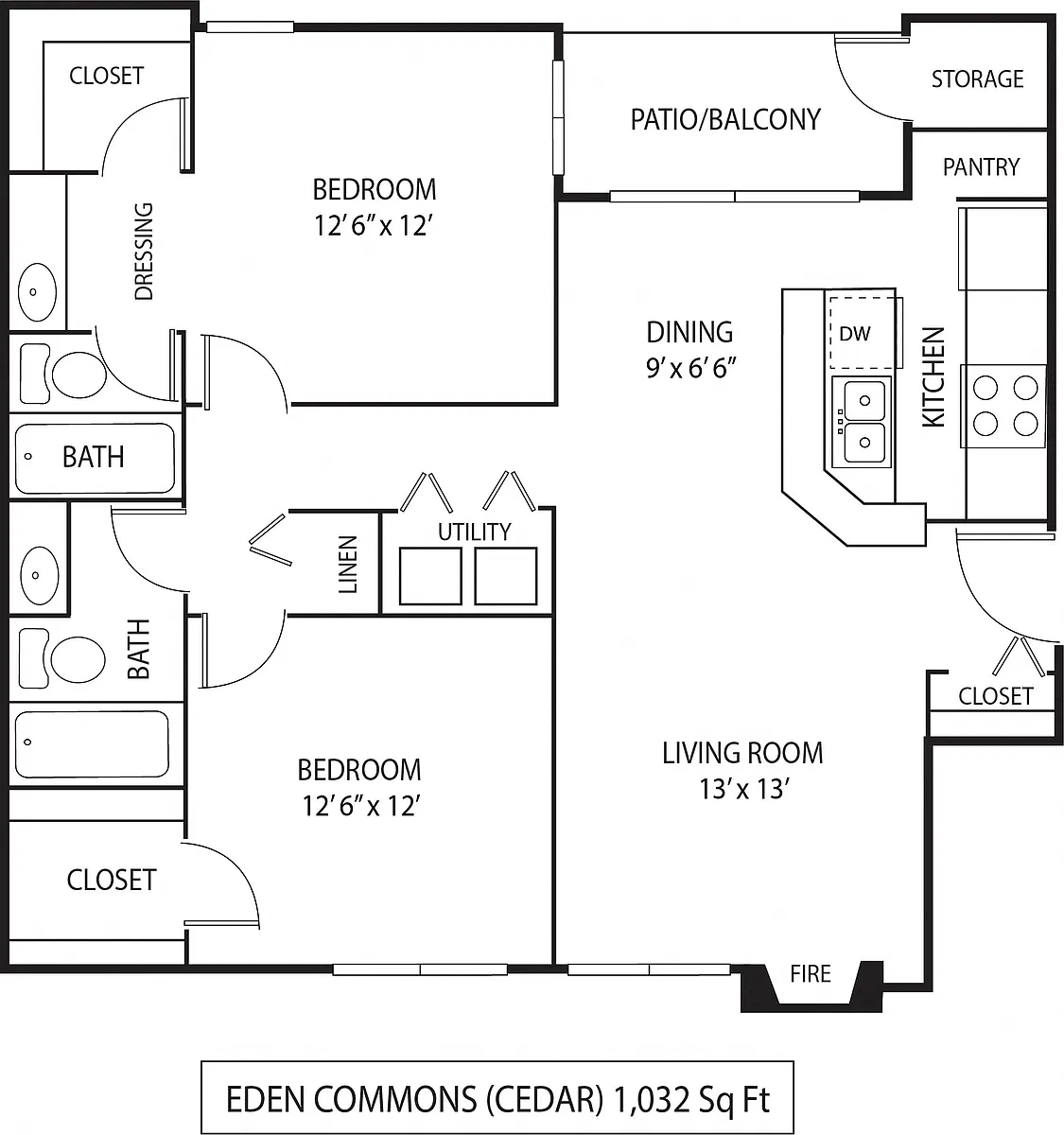 Floor plan Cedar