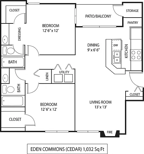 Floor plan Cedar